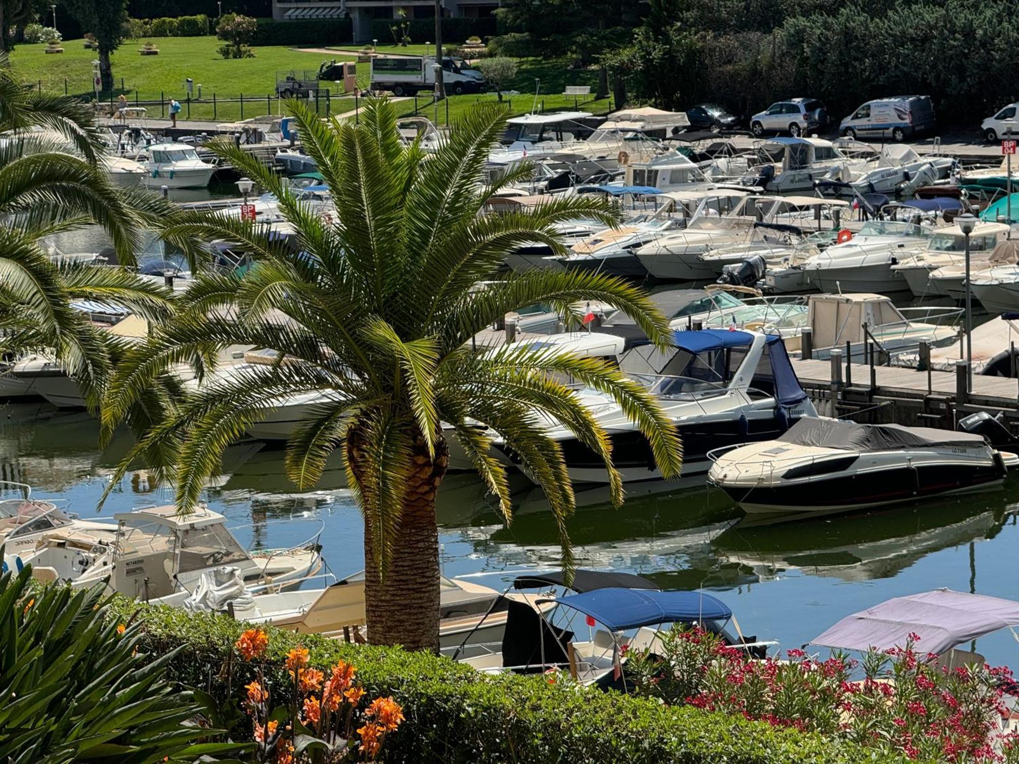 My Resid Appart Cannes Marina Vue Piscine Mandelieu La Napoule Bagian luar foto